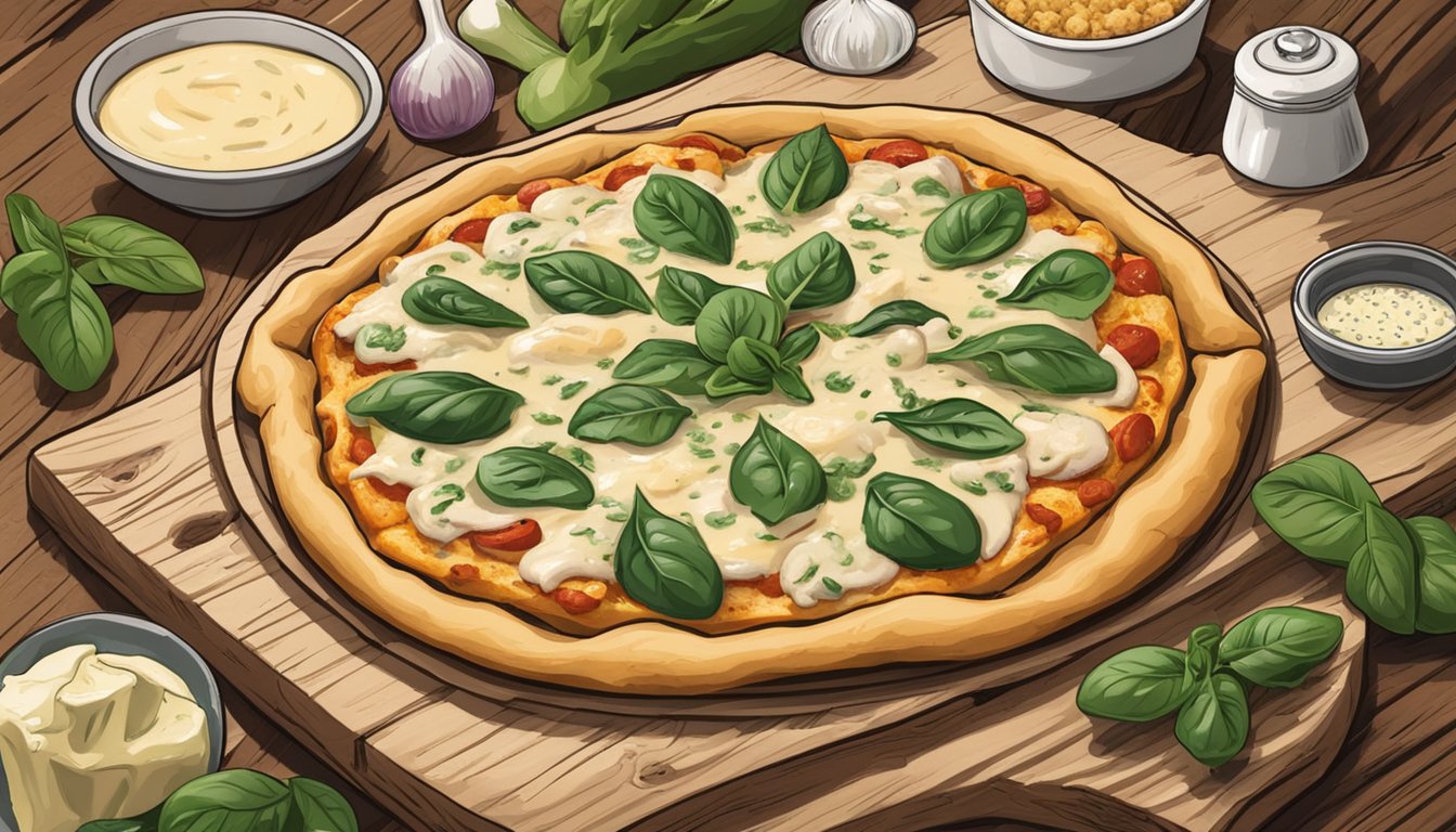 Is Chicken Spinach Alfredo Pizza Vegan? A Surprising Answer